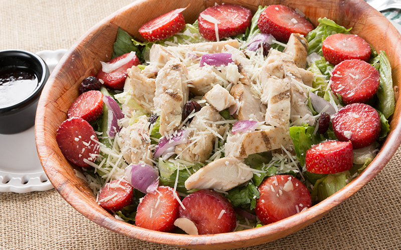 Diced Chicken Fruit Salad